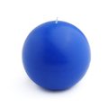 Zest Candle Zest Candle CBZ-031 4 in. Blue Ball Candles -2pc-Box CBZ-031